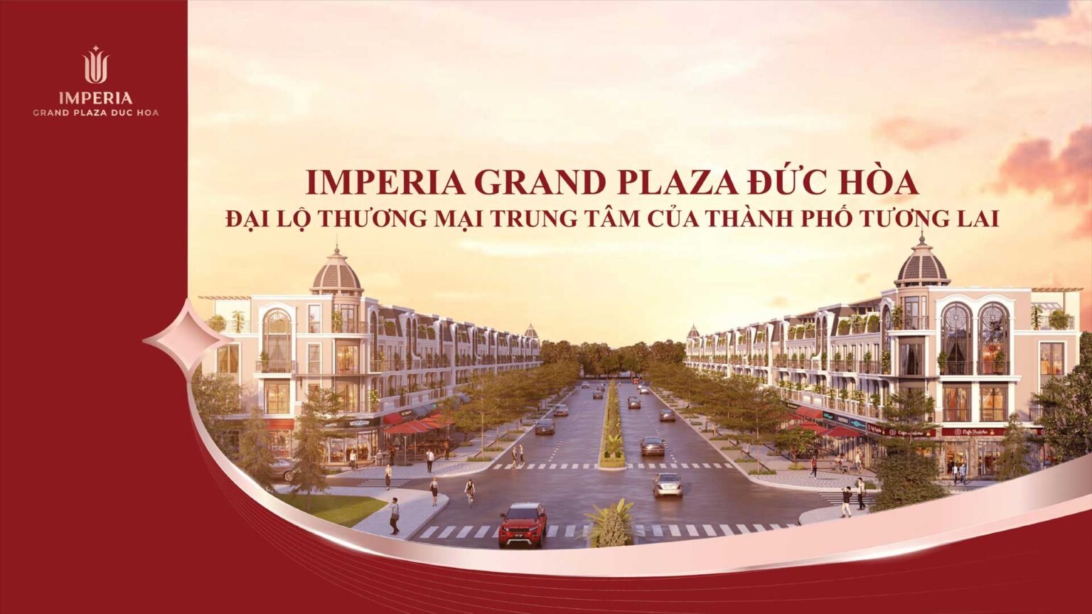 Phối cảnh dự án Imperia Grand Plaza Đức Hòa